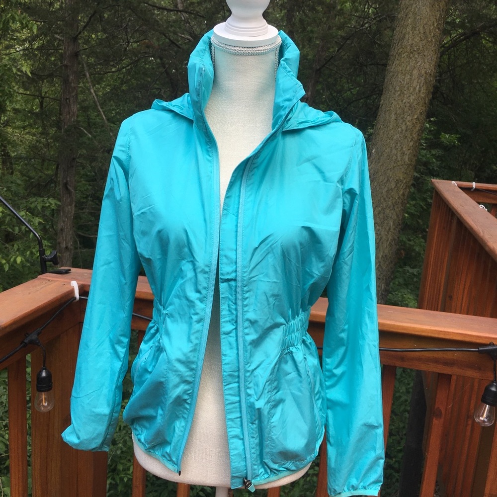 Turquoise Merrell windbreaker size XS